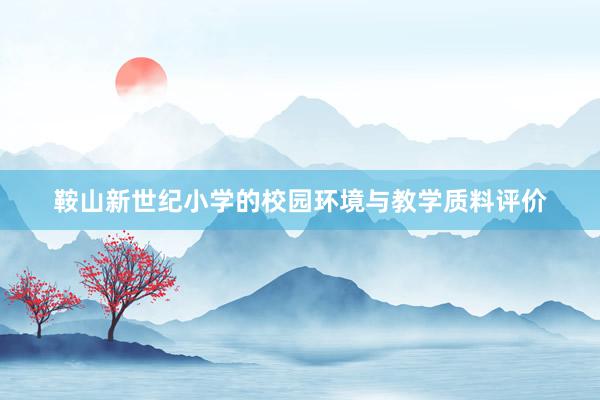 鞍山新世纪小学的校园环境与教学质料评价